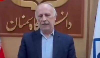 عذرخواهی رئیس دانشگاه سمنان از دانشجویان عراقی