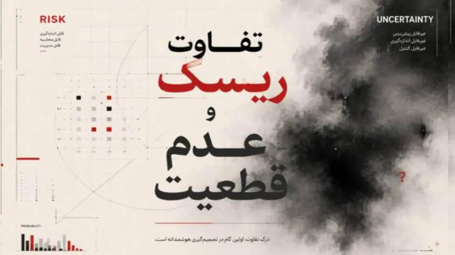 میگنا - تفاوت ریسک و عدم قطعیت؛ چرا ذهن ما از شرایط مبهم فرار میکند؟