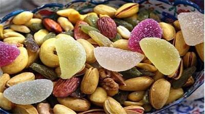  قیمت آجیل و خشکبار در ۶ اسفند ۱۴۰۱