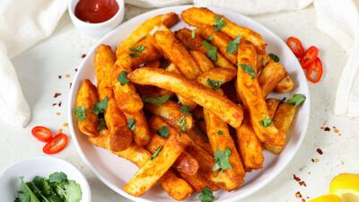  طرز تهیه سیب زمینی سرخ کرده هندی (آلو پری) خوشمزه و ترد