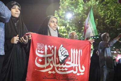  طنین فریاد «لبیک یا حسین (ع)» در قلب سمنان؛ تجلی اقتدار در شب ۱۹۳+فیلم