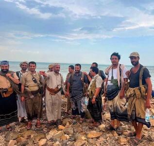  رزمندگان یمنی در ساحل غربی پس از فرار سعودی‌ها