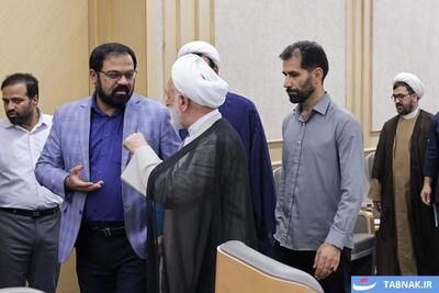 عکس: نشست رئیس قوه قضاییه با جمعی از فعالان، سخنرانان و دستاندرکاران جهاد خیابانی