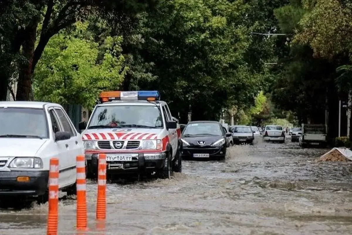 هشدار هواشناسی: بارش باران و وزش باد شدید در تهران