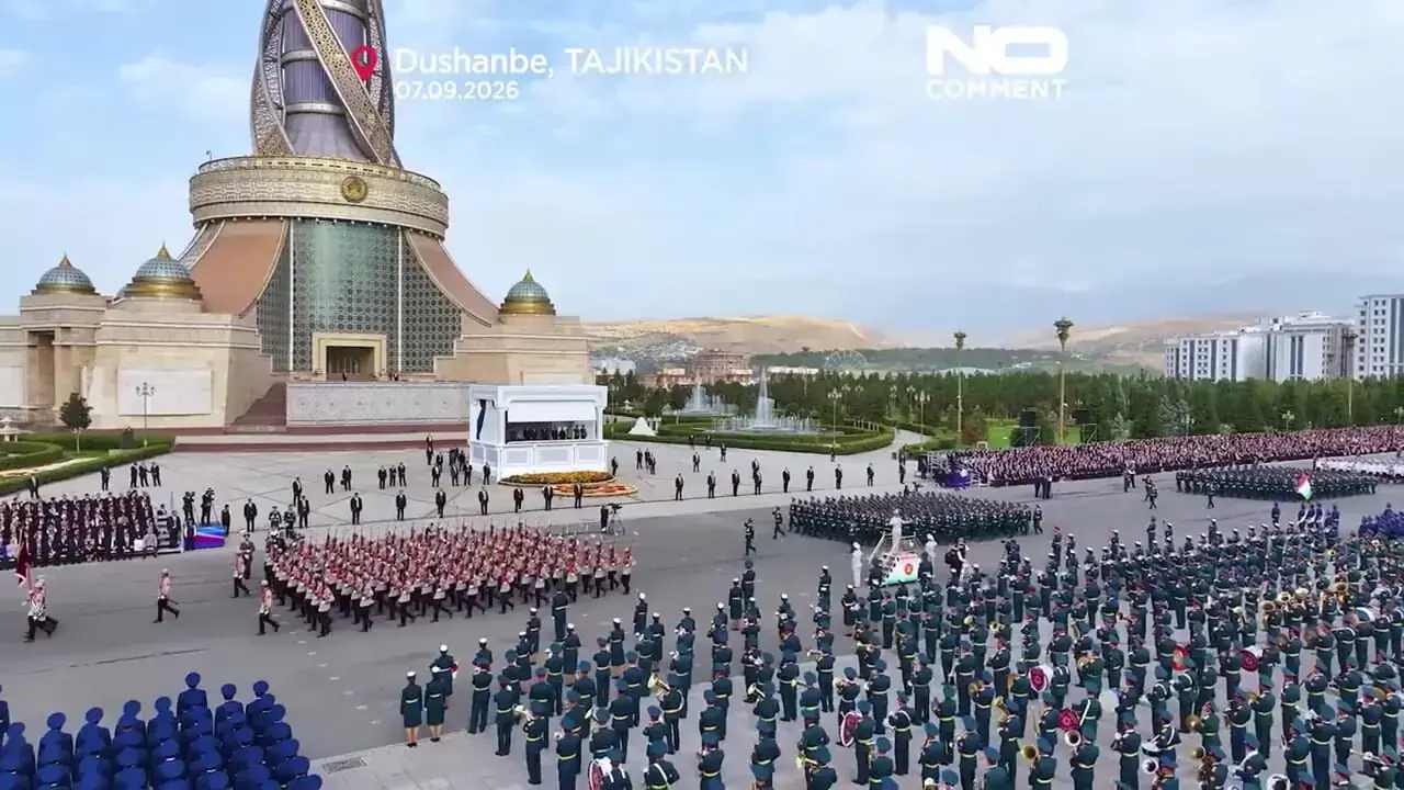 جشن باشکوه تاجیکستان برای سیوپنجمین سال استقلال