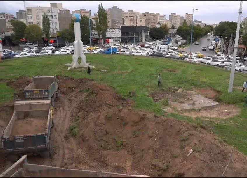  میدان جهاد اردبیل به تقاطع تبدیل می‌شود
