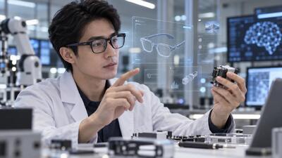 عینک هوشمند RayNeo iO با وزن ۳۳ گرم و نمایشگر دوگانه معرفی شد