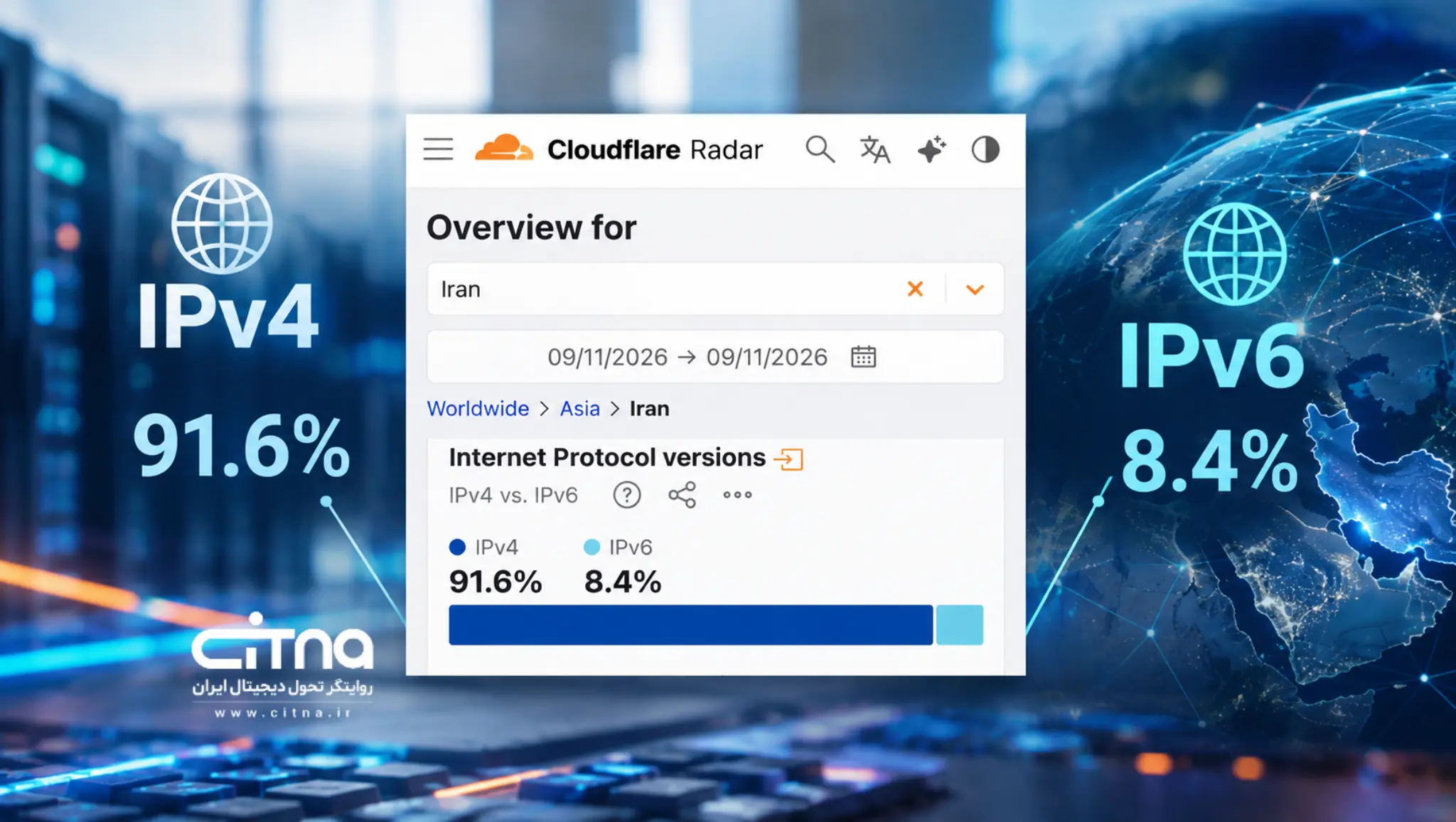 تعیین تکلیف قانونی محدودیتهای IPv6؛ مطالبهای جدی برای شبکه اینترنت کشور