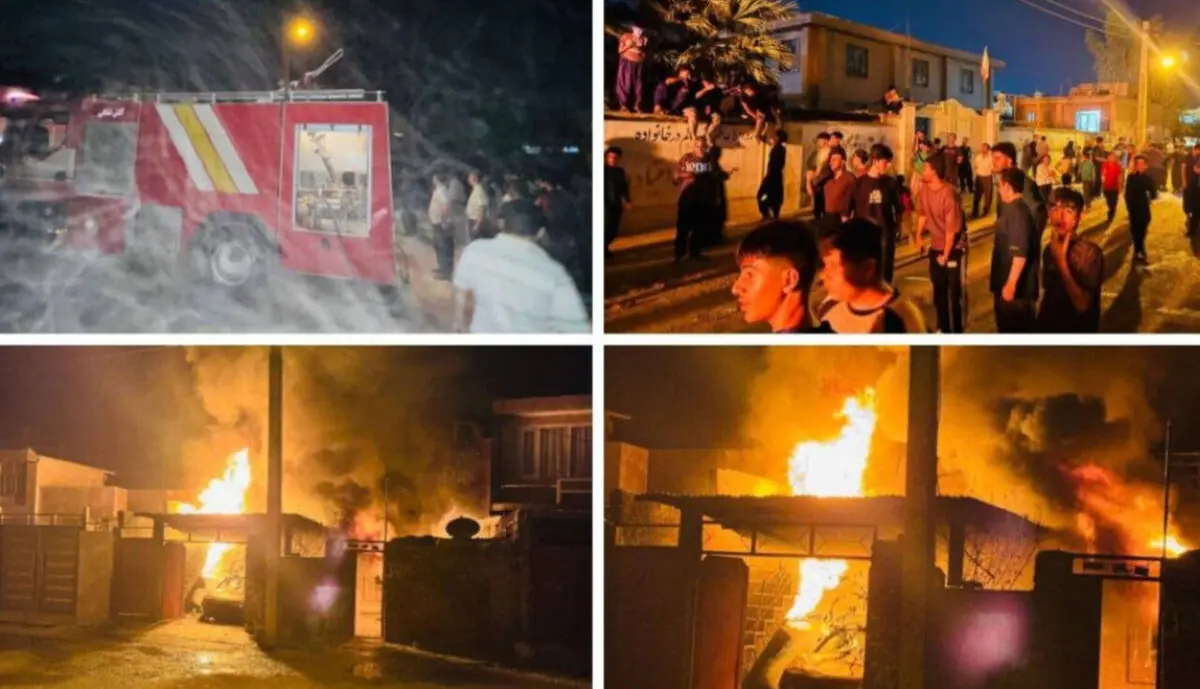 آتشسوزی و انفجار در یک واحد مسکونی سرپلذهاب؛ حادثه تلفات جانی نداشت