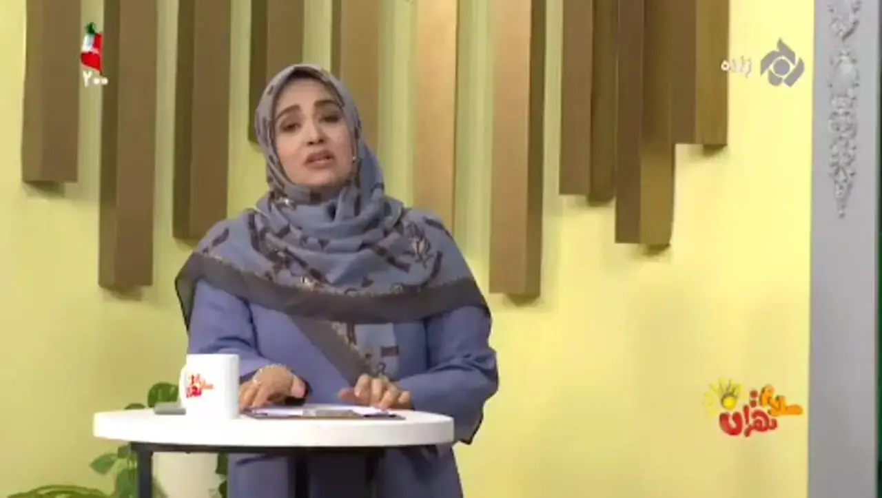  بغض مجری روی آنتن زنده