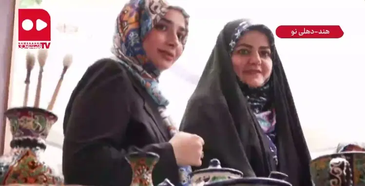 زهرا پزشکیان در بازار هند! + ویدئو | شال ارغوانی بر گردن دختر رئیس جمهور و لحظه گرفتن عکس یادگاری