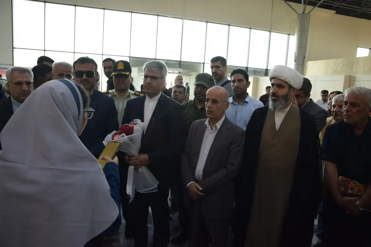 سخنگوی وزارت امور خارجه وارد لامرد شد