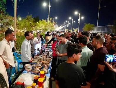  برگزاری پنجاه‌ و چهارمین و پنجاه‌ و پنجمین نمایشگاه صنایع‌دستی ایلام در شهر کوت عراق