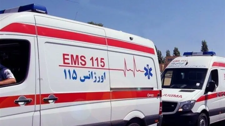 واژگونی ماشین عروس در اتوبان آزادگان تهران