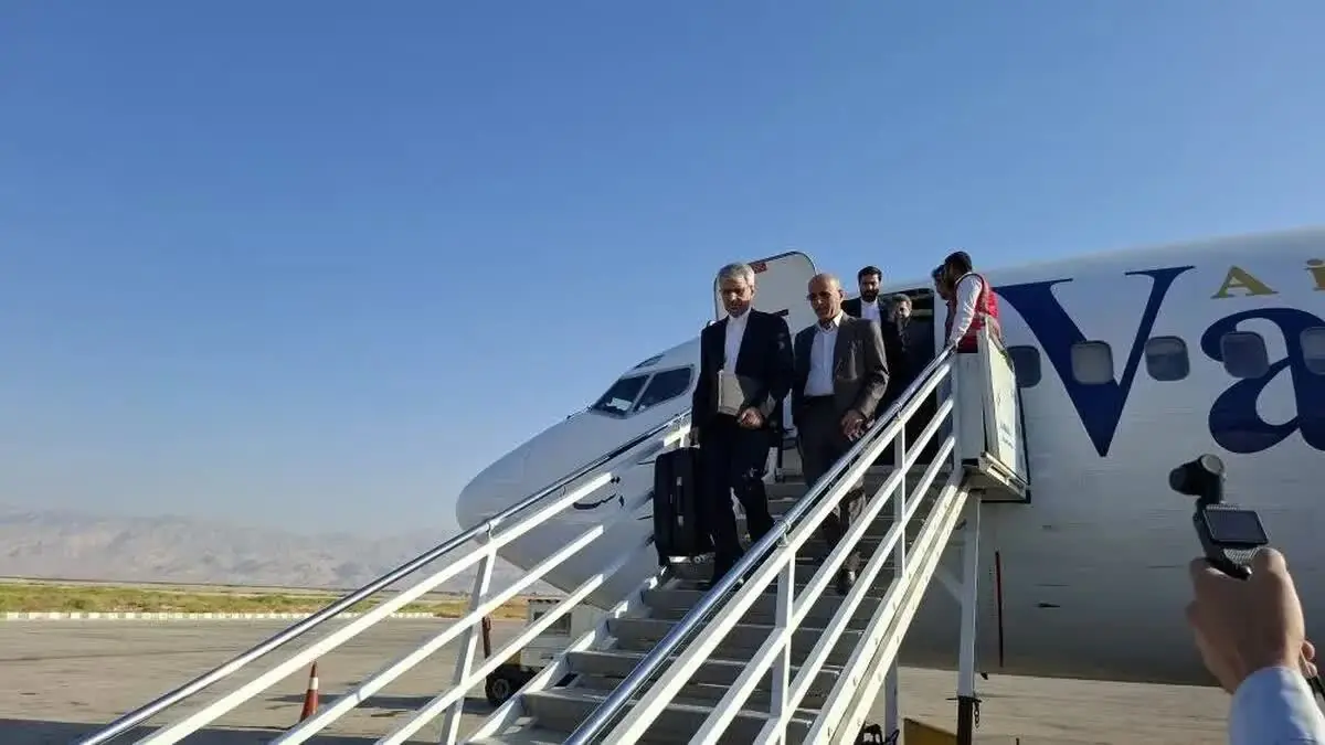 ورود سخنگوی وزارت خارجه به شهر لامرد