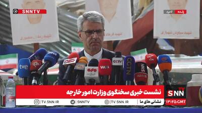  بقایی: آمریکایی ها خود اذعان کردند که جنایت لامرد توسط موشک های ممنوعه رخ داده است + فیلم