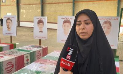  مدیر مدرسه جنب سالن ورزشی لامرد: زمان حمله موشکی، مدرسه تعطیل بود در غیر اینصورت میناب دومی اتفاق می‌افتاد + فیلم