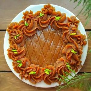 یک ایده جالب برای تزیین حلوا | آخرین خبر