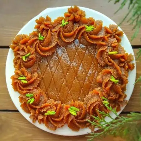 یک ایده جالب برای تزیین حلوا | آخرین خبر