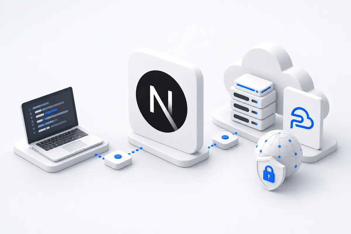 هاست Next.js؛ از اجرای محلی تا یک اپلیکیشن آنلاین