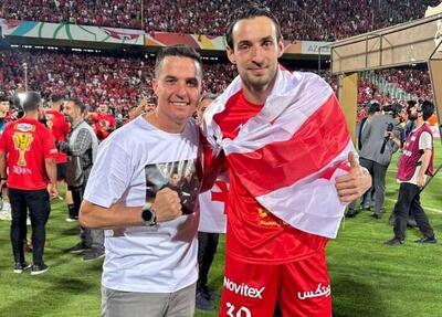 خداحافظی احساسی سرمربی سابق پرسپولیس با فرشته نجاتش