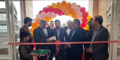 افتتاح مدرسه ۷ کلاسه روستای حاتمآباد کبودراهنگ