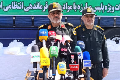 کشف ۳۹۰ کیلوگرم شیشه از یک باند قاچاق مواد مخدر در البرز