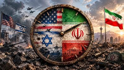  ایران، آمریکا و اسرائیل در مسابقه زمان؛ عقربه‌های ساعت علیه کدام طرف می‌چرخد؟