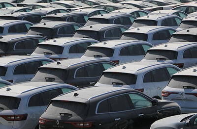  میانگین قیمت خودروهای وارداتی