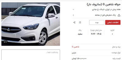  بازار دوم حواله‌فروشی خودرو