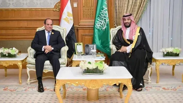 ولیعهد عربستان فردا به مصر میرود