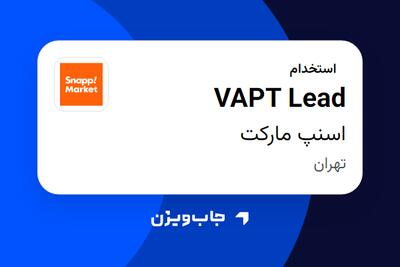 استخدام VAPT Lead در اسنپ مارکت