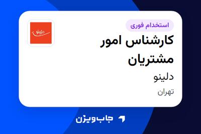  استخدام کارشناس امور مشتریان در دلینو