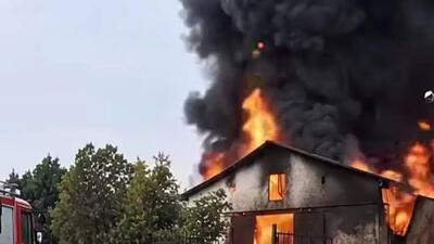  انفجار هولناک در کارخانه فروسیلیس ملایر 3 کارگر را راهی بیمارستان کرد