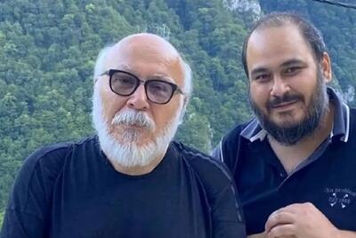 صحنه ای ناراحت کننده از پدر و خواهر رضا داوودنژاد در مراسم سالگردش!