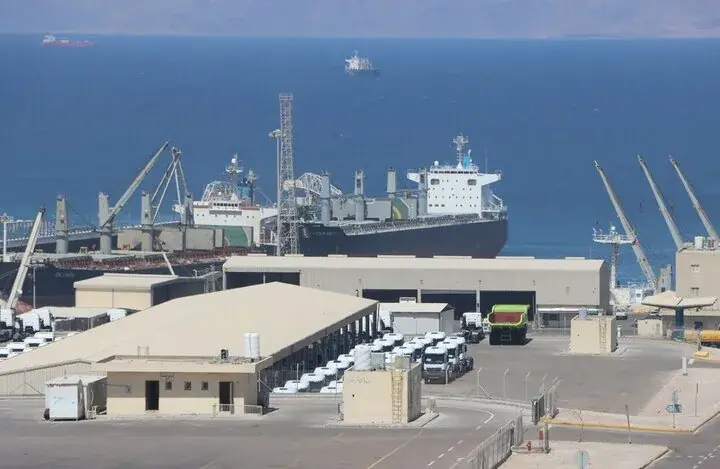  نشت گاز آمونیاک در بندر «عقبه» اردن
