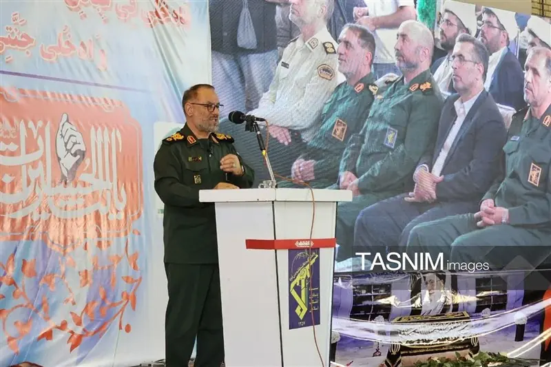 سردار رجبی: شهدا چراغ راه ملت ایران هستند؛ وحدت رمز عبور از توطئهها - تسنیم