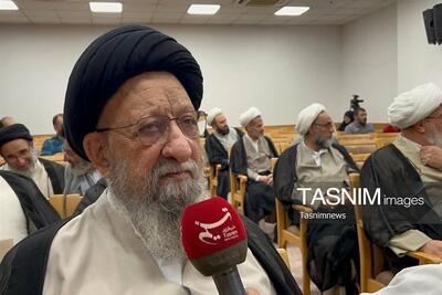  ببینید|آیت‌الله نورمفیدی: وحدت مسلمانان، دشمنان اسلام را ناکام می‌کند - تسنیم