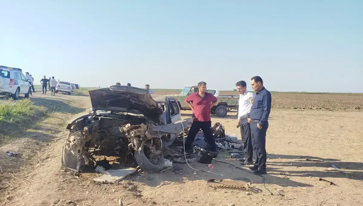 دو حادثه رانندگی در اردبیل؛ مدیر و معلم یک مدرسه جان باختند