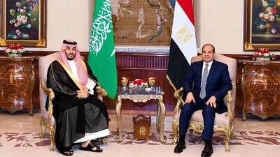  تأکید سران مصر و عربستان بر تضمین امنیت دریانوردی در تنگه هرمز و باب المندب