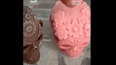  استقبال از بستنی‌هایی به شکل جمجمه‌ انسان