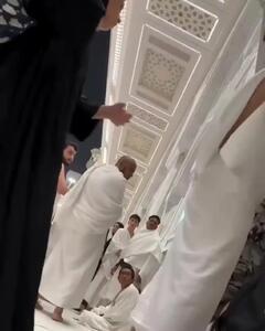  رفتار خشن مأمور مسجدالحرام با یک زائر حج