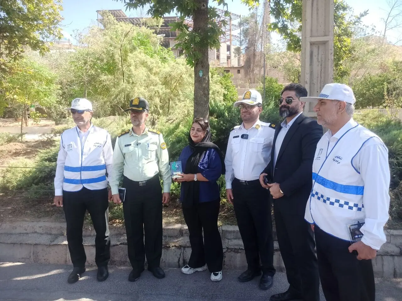 دستِ مهربانِ قانون بر شانه رانندگانِ شایسته شیراز