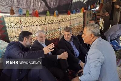 وزیر میراث فرهنگی در آرادان: قلعه پاده ریشه در دوره ساسانی دارد