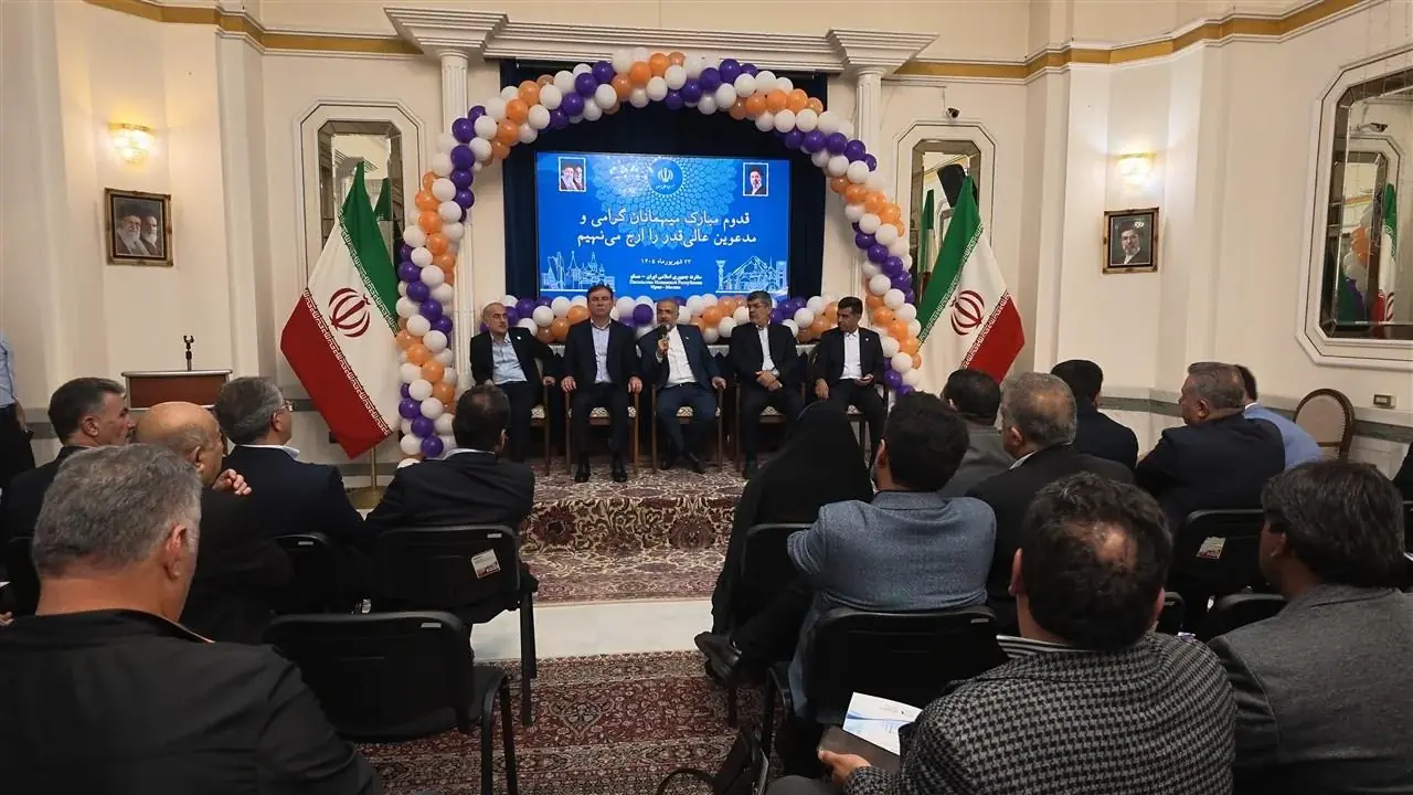 حضور هیئت تجاری اتاق بازرگانی تبریز در نشست با سفیر جمهوری اسلامی ایران در مسکو