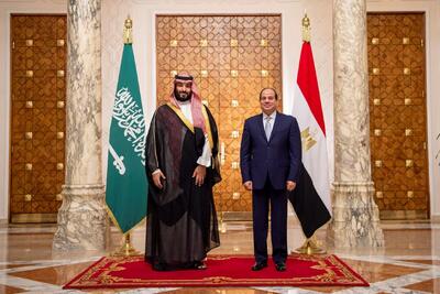 محمد بن سلمان به مصر رفت