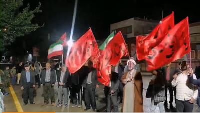 حضور با صلابت مردم انقلابی دیباج در میدان مقاومت + فیلم