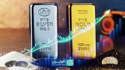  طلا و نقره فراتر از انتظارات/ بیت‌کوین همراهی نکرد