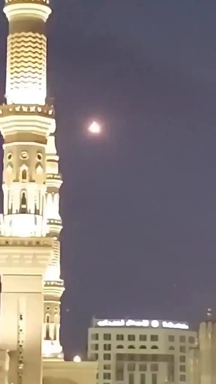 ویدیوی منتسب به انهدام پهپاد حوثیها در مکه