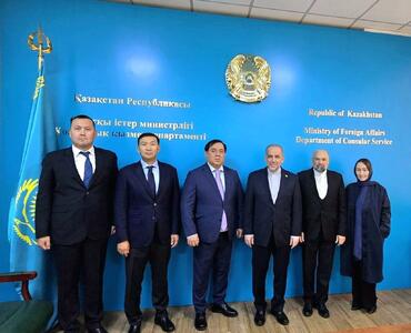  وضعیت اتباع ایرانی محور دیدار سفیر ایران با مقام وزارت خارجه قزاقستان